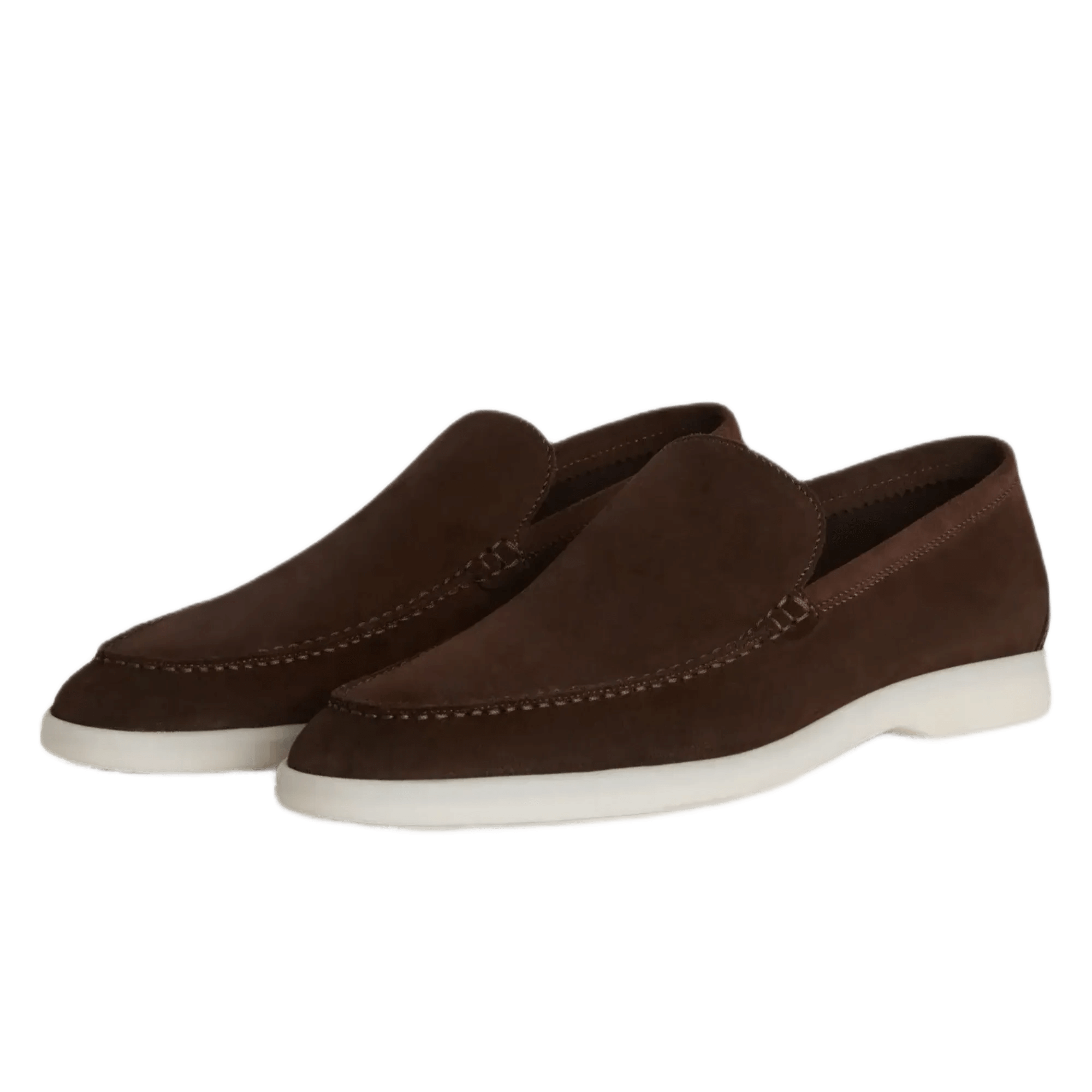 Mocassim Suede Loafer Loro Piana