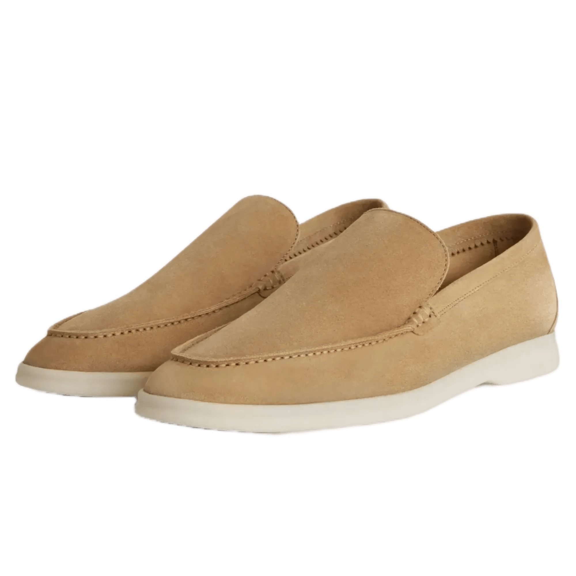 Mocassim Suede Loafer Loro Piana