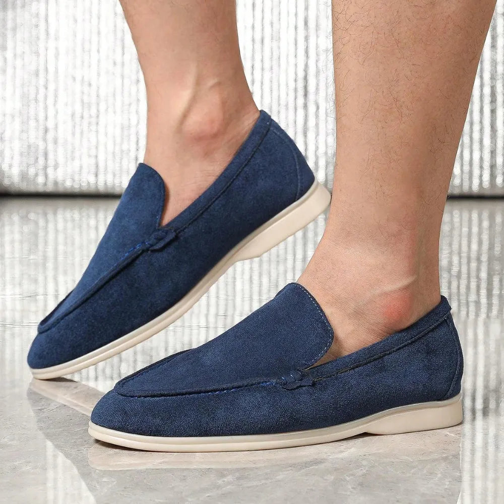 Mocassim Masculino Modelo Suede Loafer