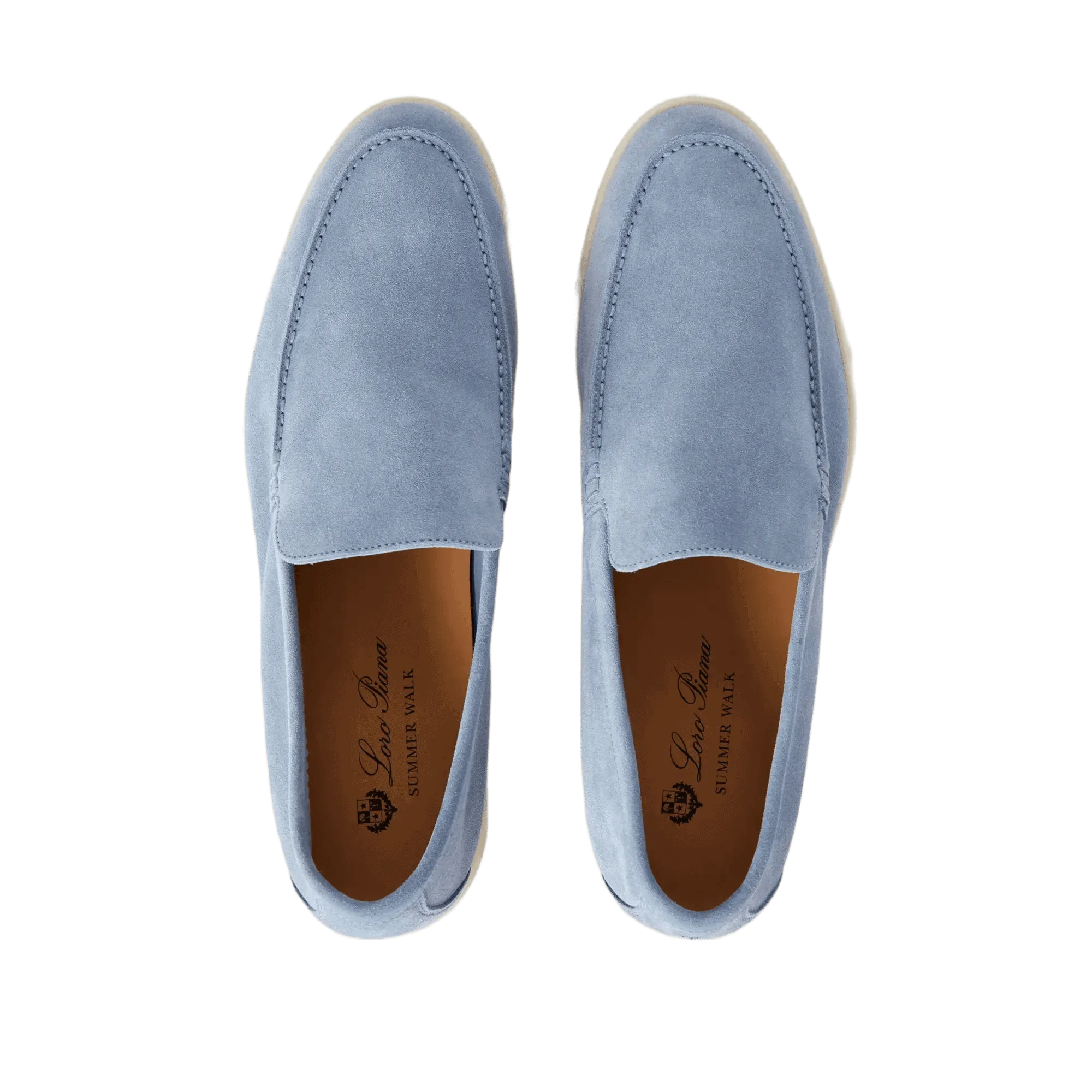 Mocassim Suede Loafer Loro Piana