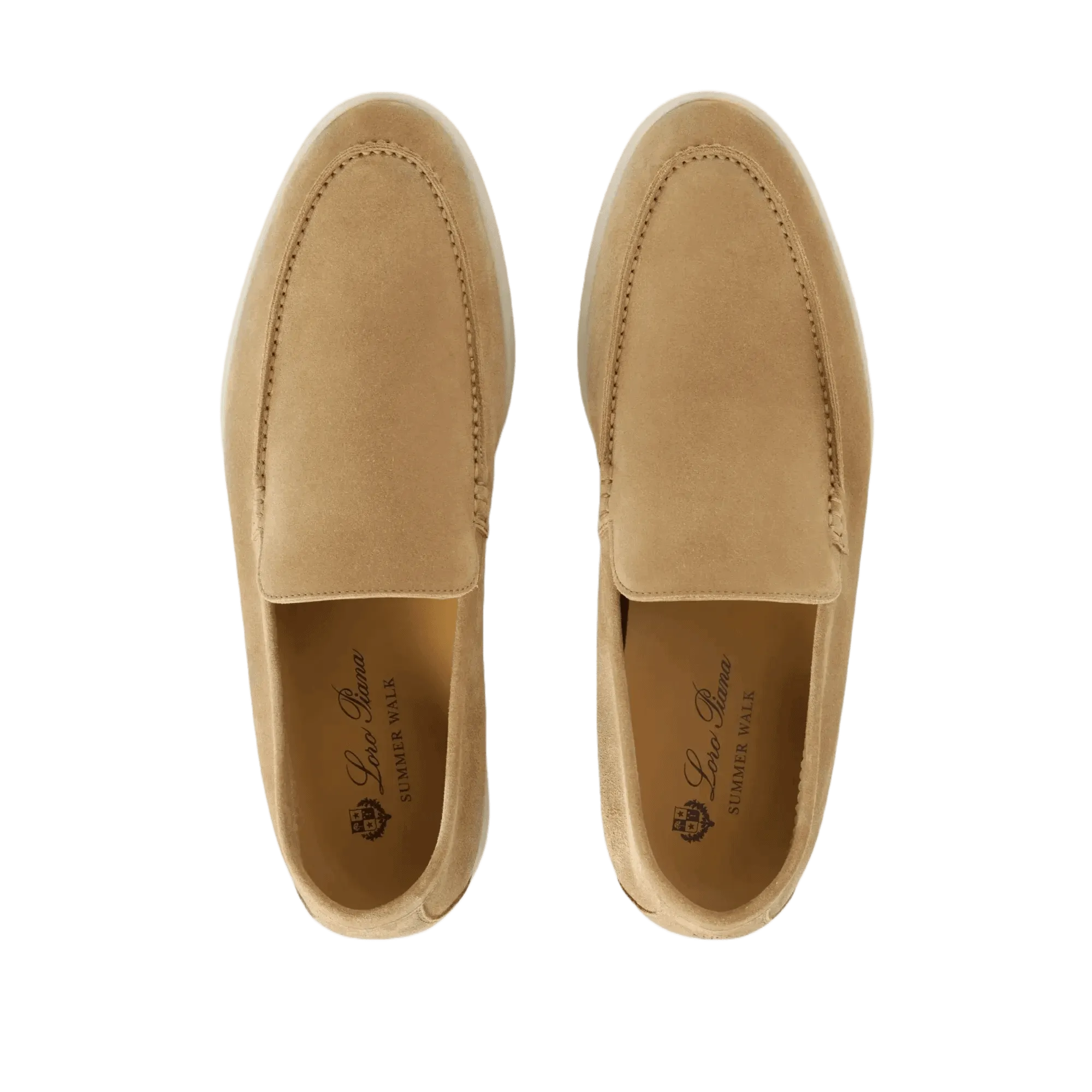 Mocassim Suede Loafer Loro Piana