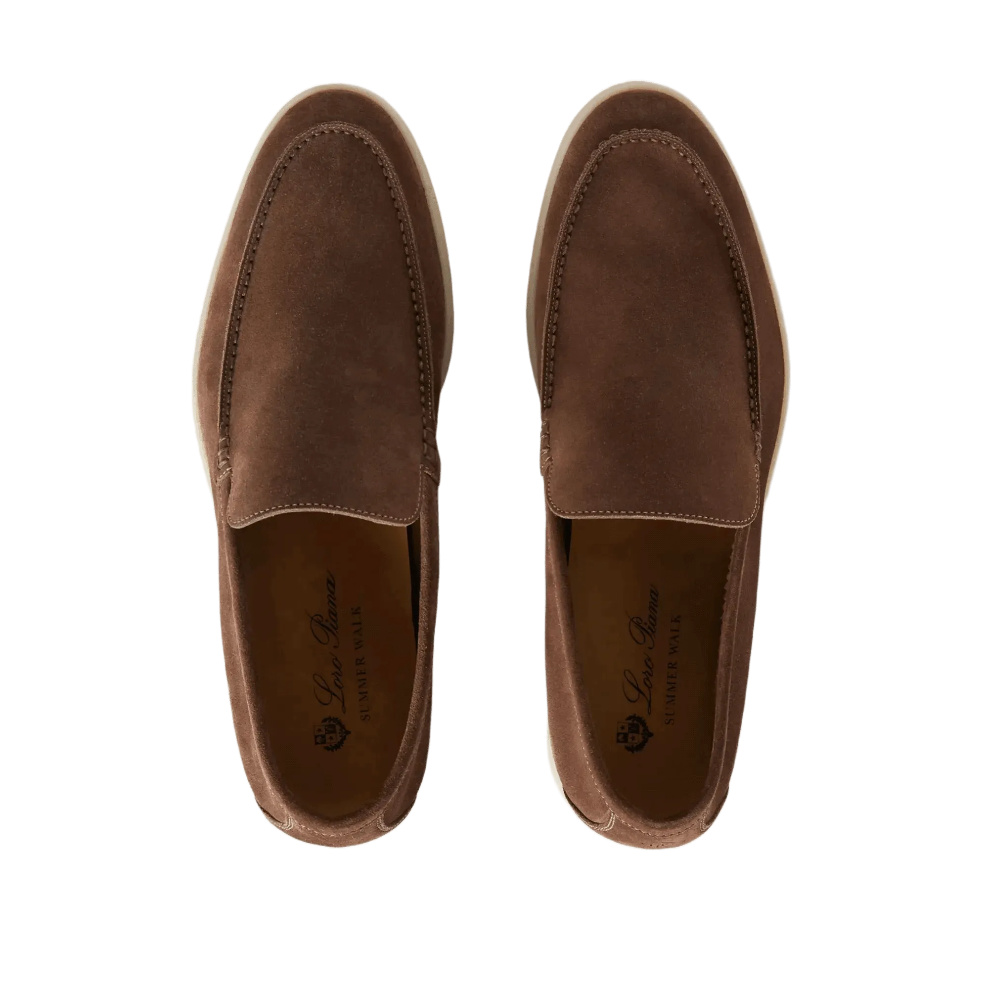 Mocassim Suede Loafer Loro Piana