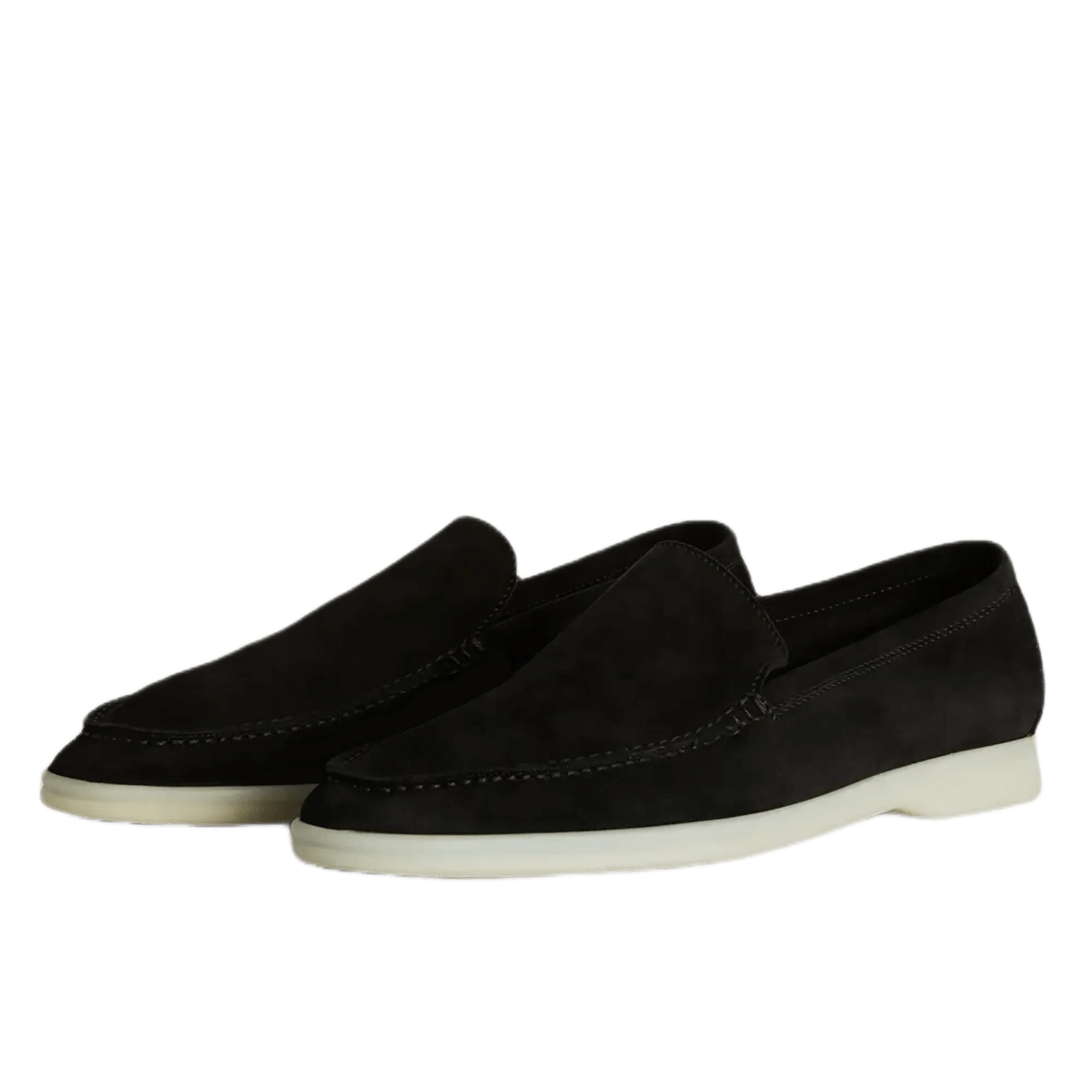 Mocassim Suede Loafer Loro Piana